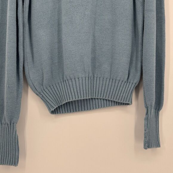 VTG Lord Jeff Sweater Men's M Cable Knit Fisherman Chunky Grandpa USA Made - Picture 3 of 7